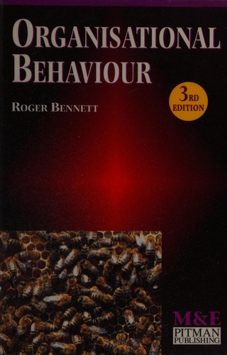 Cover for Organisational Behaviour (M & E)