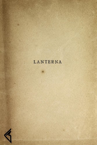 Cover for Lanterna