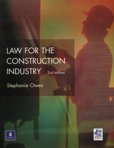 Cover for Law for the Construction Industry (Chartered Institute of Building)