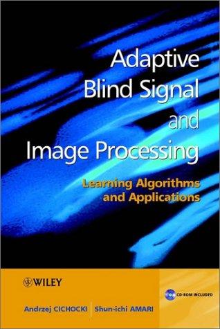 Cover for Adaptive Blind Signal and Image Processing