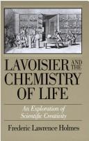 Cover for Lavoisier and the chemistry of life