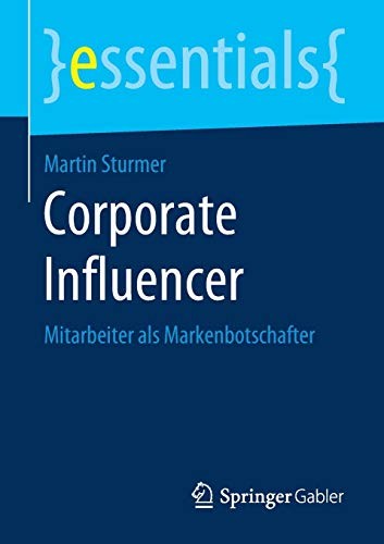 Cover for Corporate Influencer