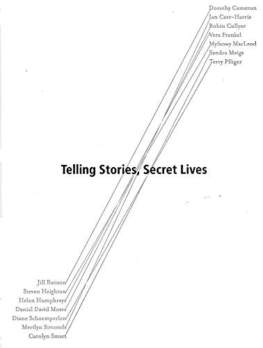 Cover for Telling stories, secret lives