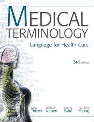 Cover for Medical Terminology Language For Health Care