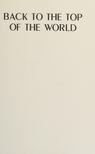Cover for Back to the top of the world