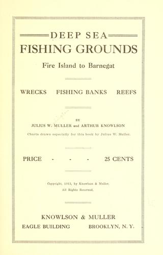 Cover for Deep sea fishing grounds