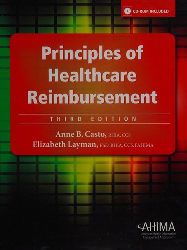 Cover for Principles of healthcare reimbursement