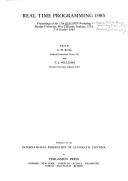 Cover for Real Time Programming 1985
