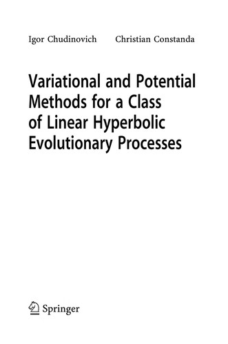 Cover for Variational and potential methods for a class of linear hyperbolic evolutionary processes