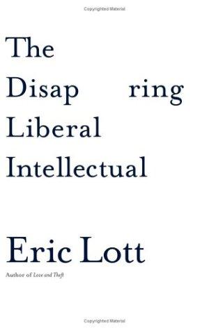 Cover for The disappearing intellectual liberal
