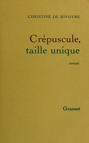 Cover for Crépuscule, taille unique
