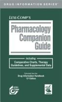 Cover for Lexi-Comp's pharmacology companion guide