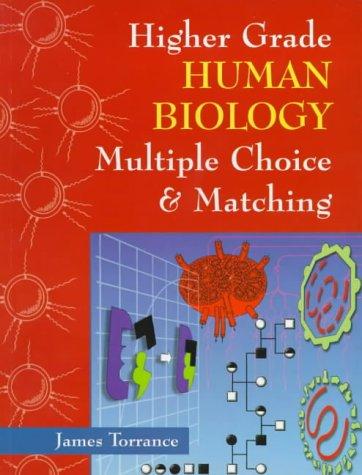 Cover for Higher Grade Human Biology (Multiple Choice & Matching)