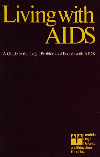 Cover for Living with AIDS