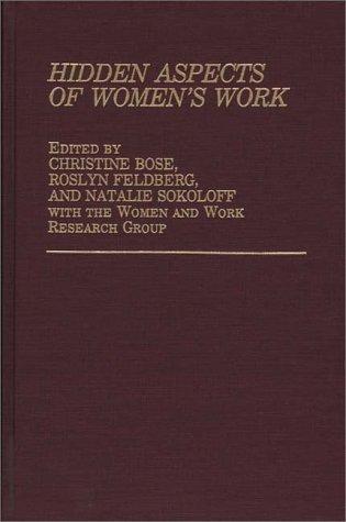 Cover for Hidden aspects of women's work
