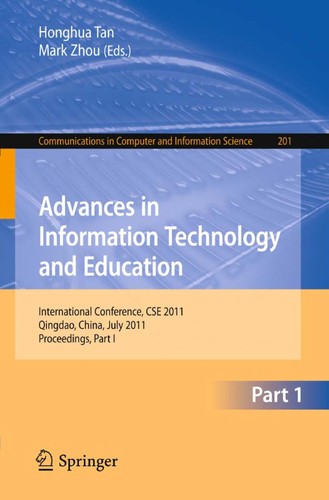 Cover for Advances in information technology and education