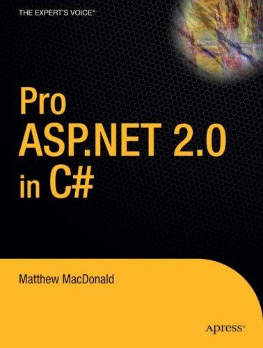 Cover for Pro ASP.NET 2.0 in C# 2005