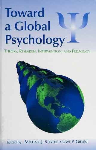 Cover for Toward a global psychology