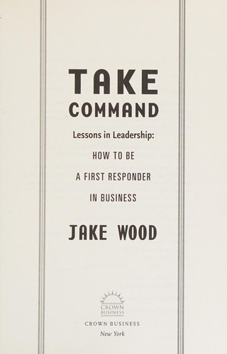 Cover for Take command