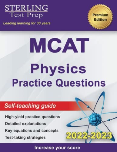Cover for Sterling Test Prep MCAT Physics Practice Questions