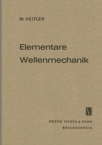 Cover for Elementare Wellenmechanik