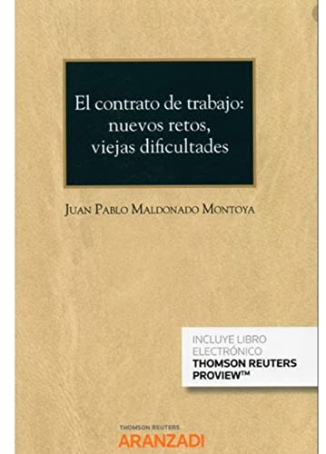 Cover for El contrato de trabajo
