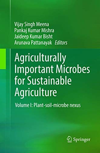 Cover for Agriculturally Important Microbes for Sustainable Agriculture : Volume I