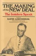 Cover for The Making of the New Deal