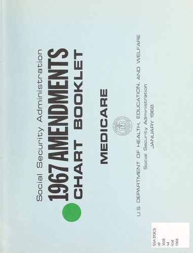 Cover for 1967 amendments chart booklet