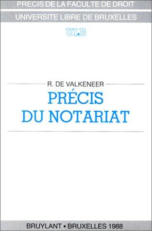Cover for Précis du notariat