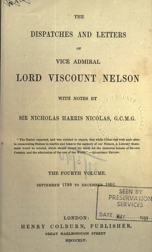 Cover for dispatches and letters