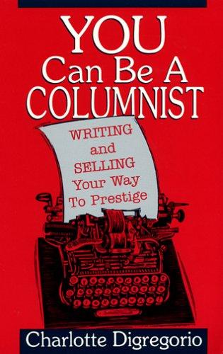 Cover for You can be a columnist