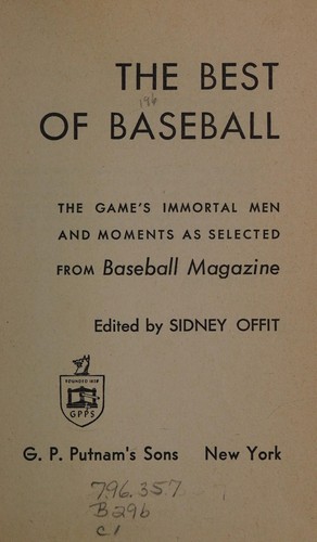 Cover for The best of baseball