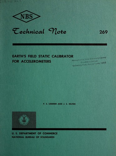 Cover for Earth's field static calibrator for accelerometers