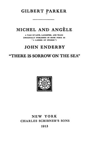 Cover for Michel and Angèle