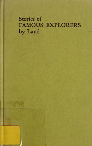 Cover for Stories of famous explorers by land
