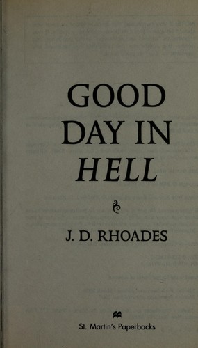 Cover for Good day in hell