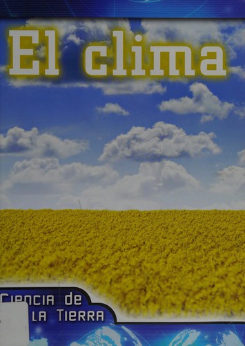 Cover for El clima