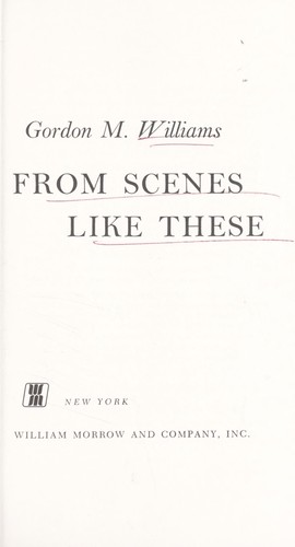 Cover for From scenes like these