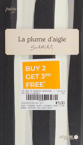 Cover for La plume d'aigle