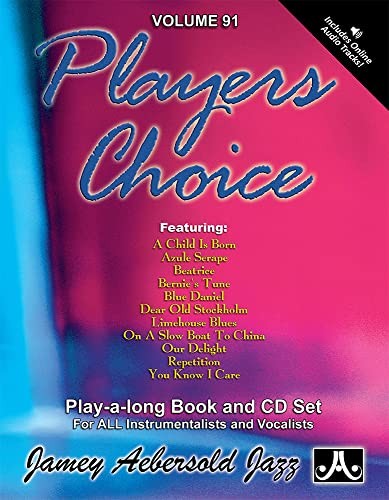 Cover for Jamey Aebersold Jazz -- Players Choice, Vol 91