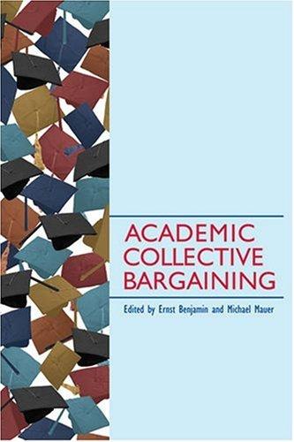 Cover for Academic collective bargaining