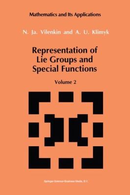 Cover for Representation Of Lie Groups And Special Functions