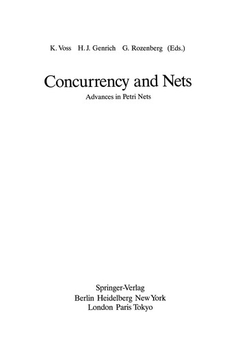 Cover for Concurrency and Nets