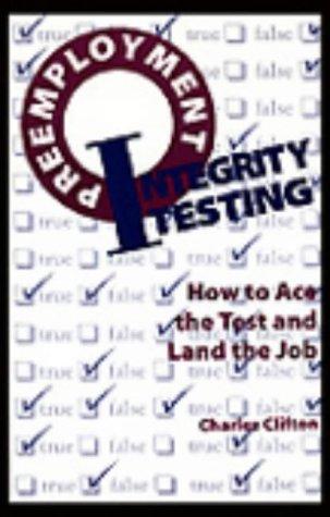 Cover for Preemployment integrity testing