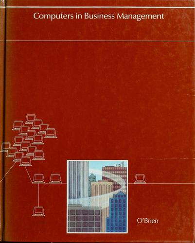 Cover for Computers in business management