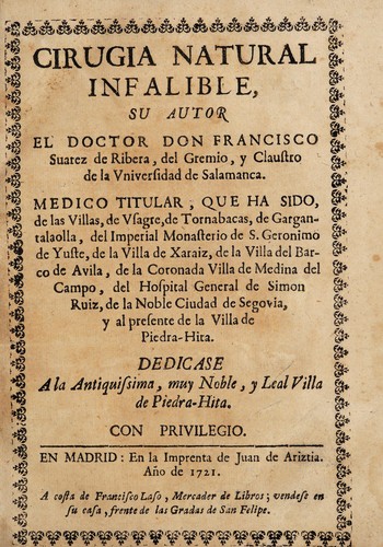 Cover for Cirugia natural infalible