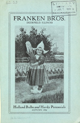 Cover for Holland bulbs and hardy perennials