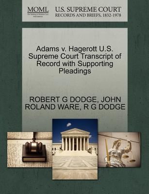 Cover for Adams