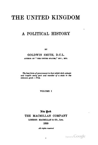 Cover for The United Kingdom